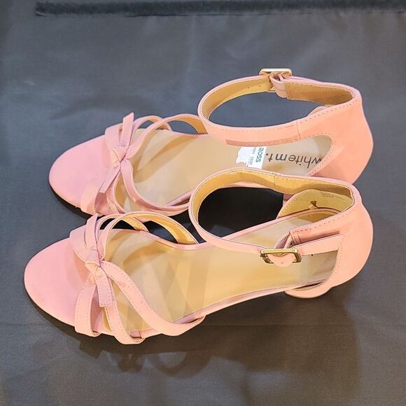 BRAND NEW WHITEMT BOWNOT LOW BLOCK HEEL SANDAL - Picture 5 of 15